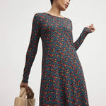 Vestido Easy Rose Amanita - ECRU