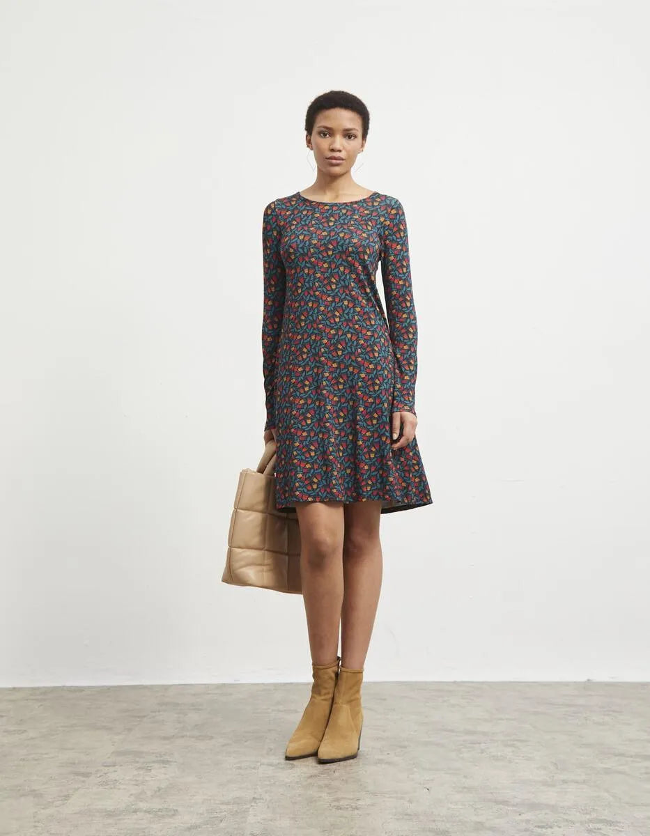 Vestido Easy Rose Amanita - ECRU