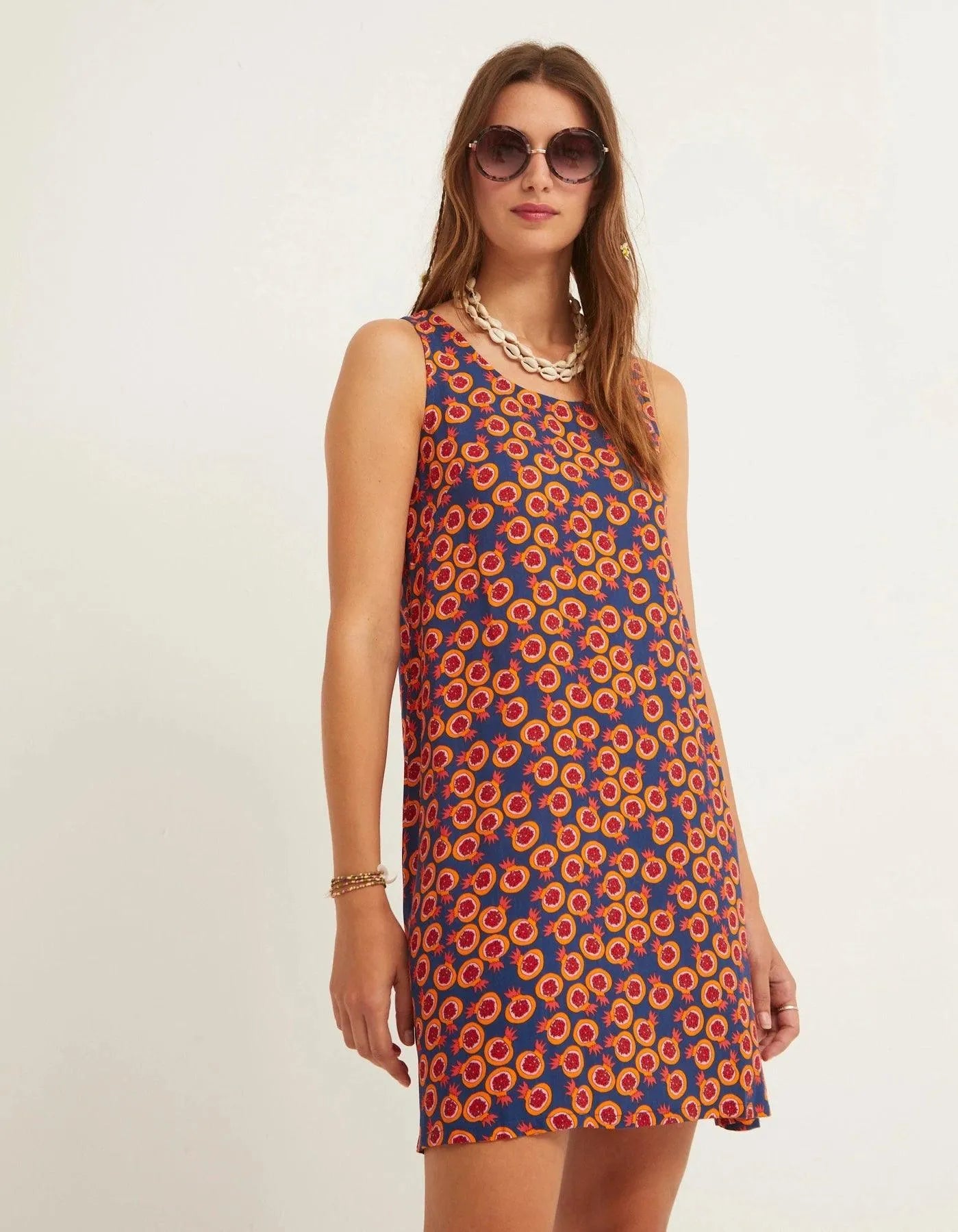 Vestido Easy Sin Mangas Grenade - ECRU