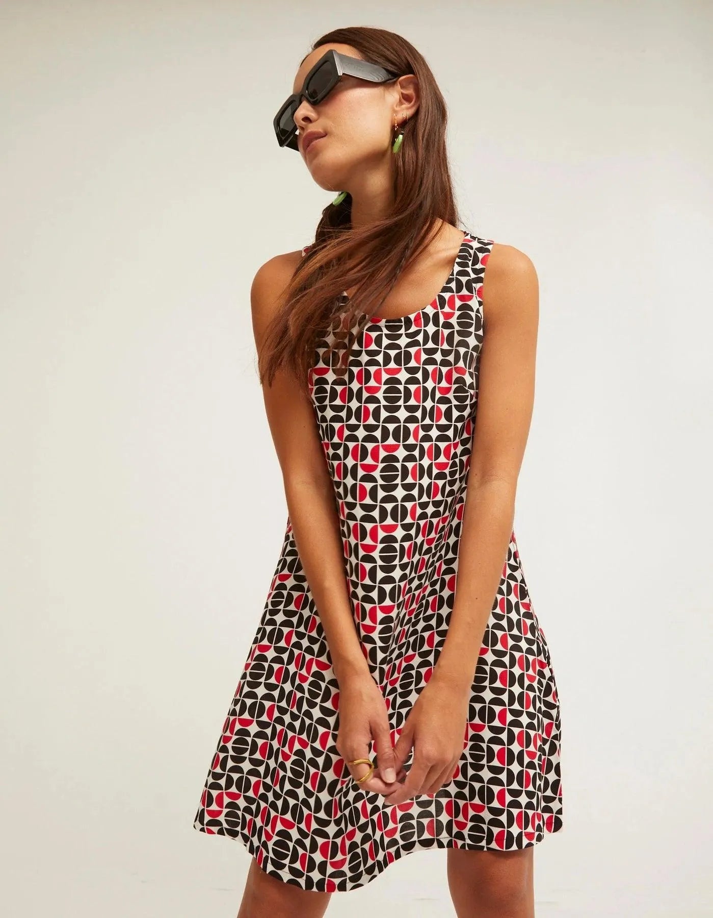 Vestido Easy Sin Mangas Moité - ECRU