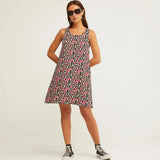 Vestido Easy Sin Mangas Moité - ECRU