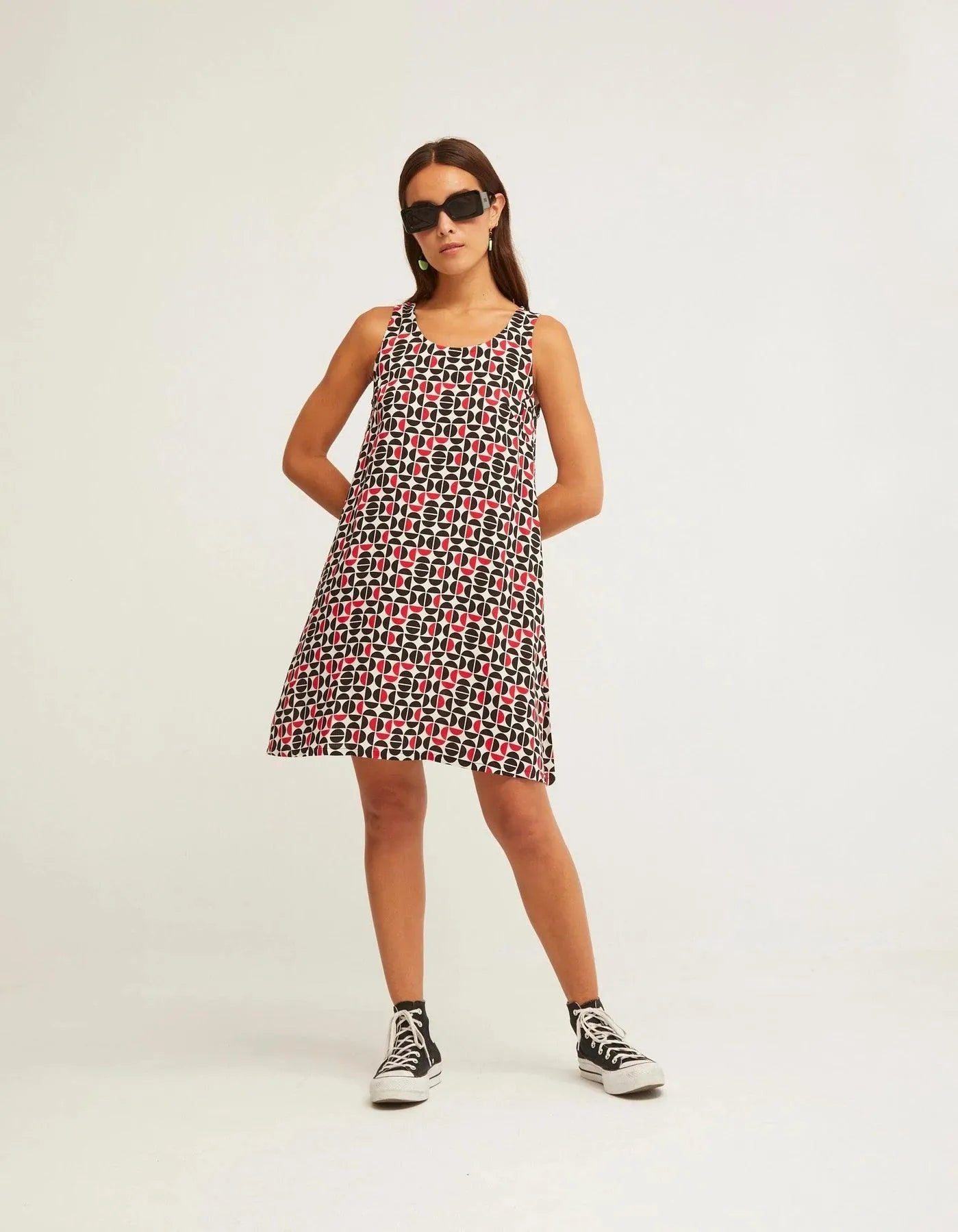 Vestido Easy Sin Mangas Moité - ECRU