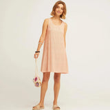 Vestido Easy Sin Mangas - ECRU