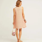 Vestido Easy Sin Mangas - ECRU