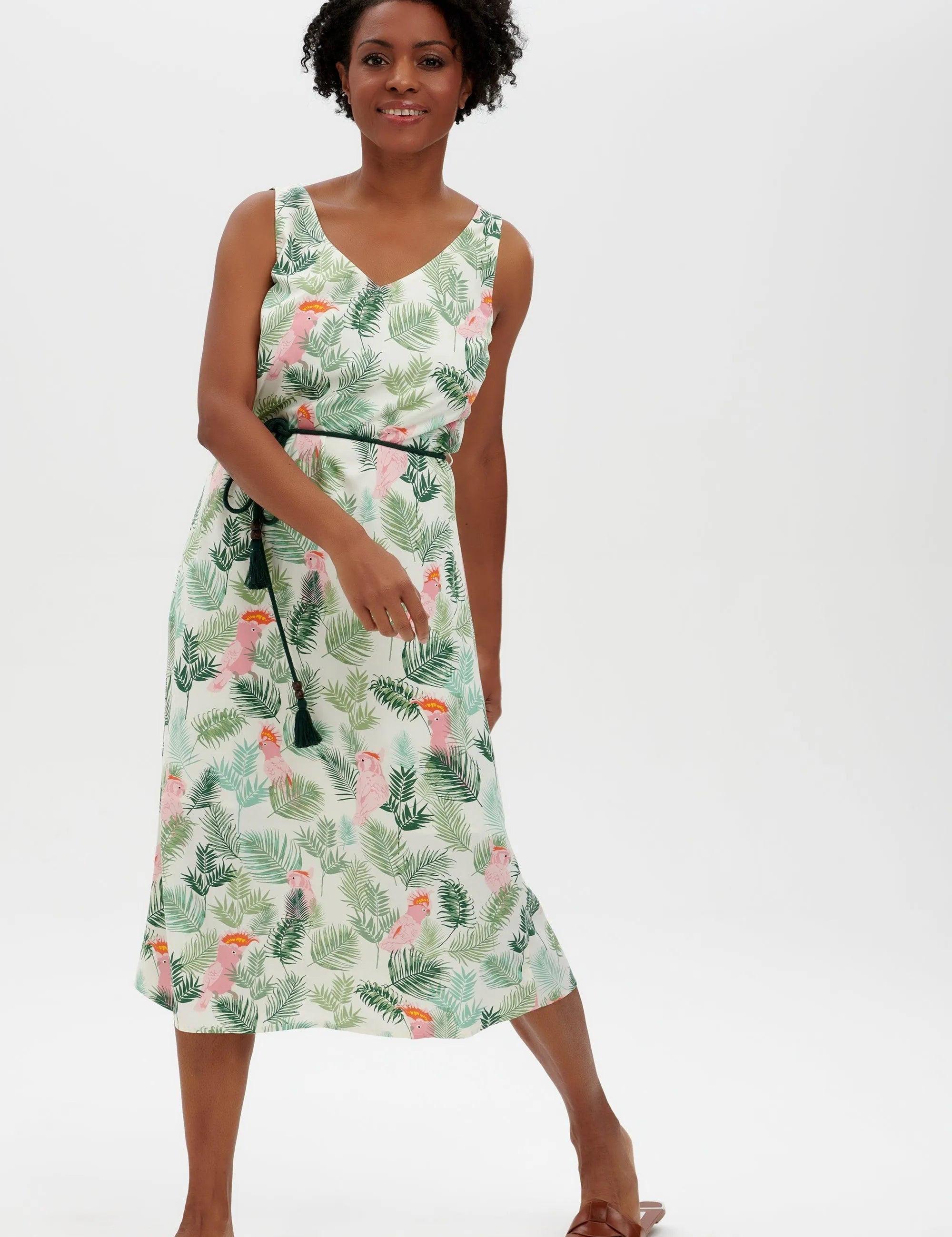 Vestido Fredika Midi - ECRU