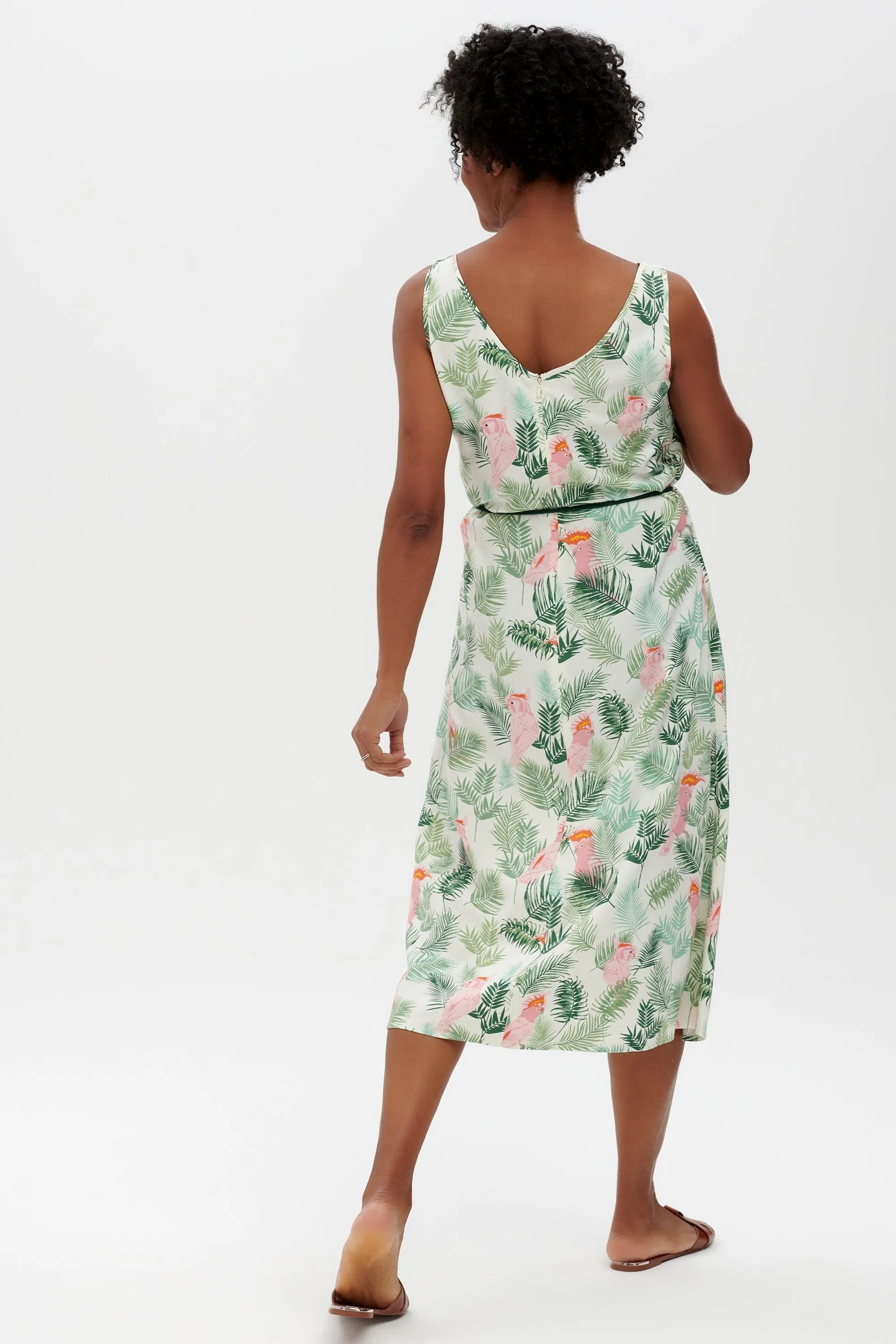 Vestido Fredika Midi - ECRU