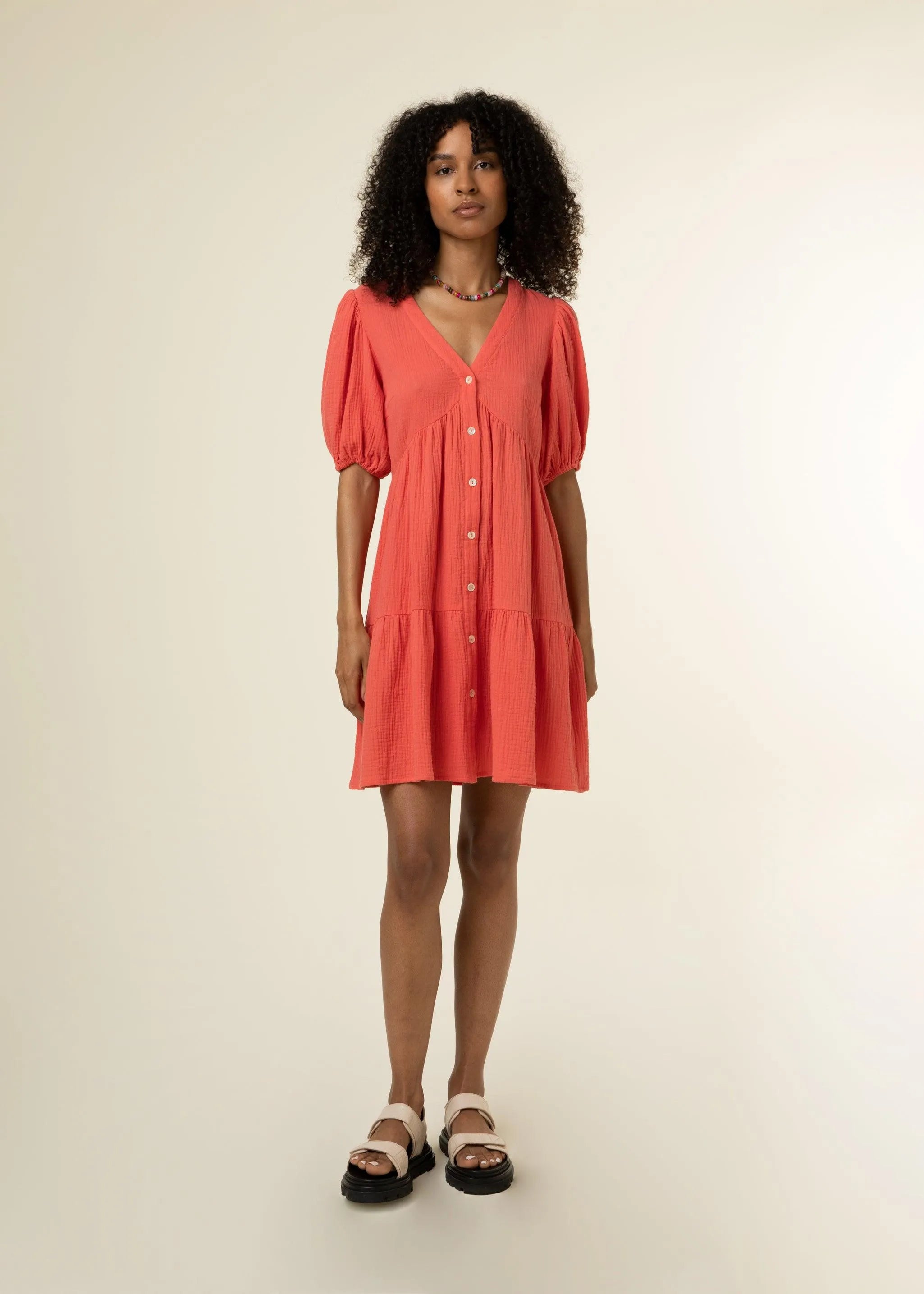 Vestido FRNCH Cindy - ECRU