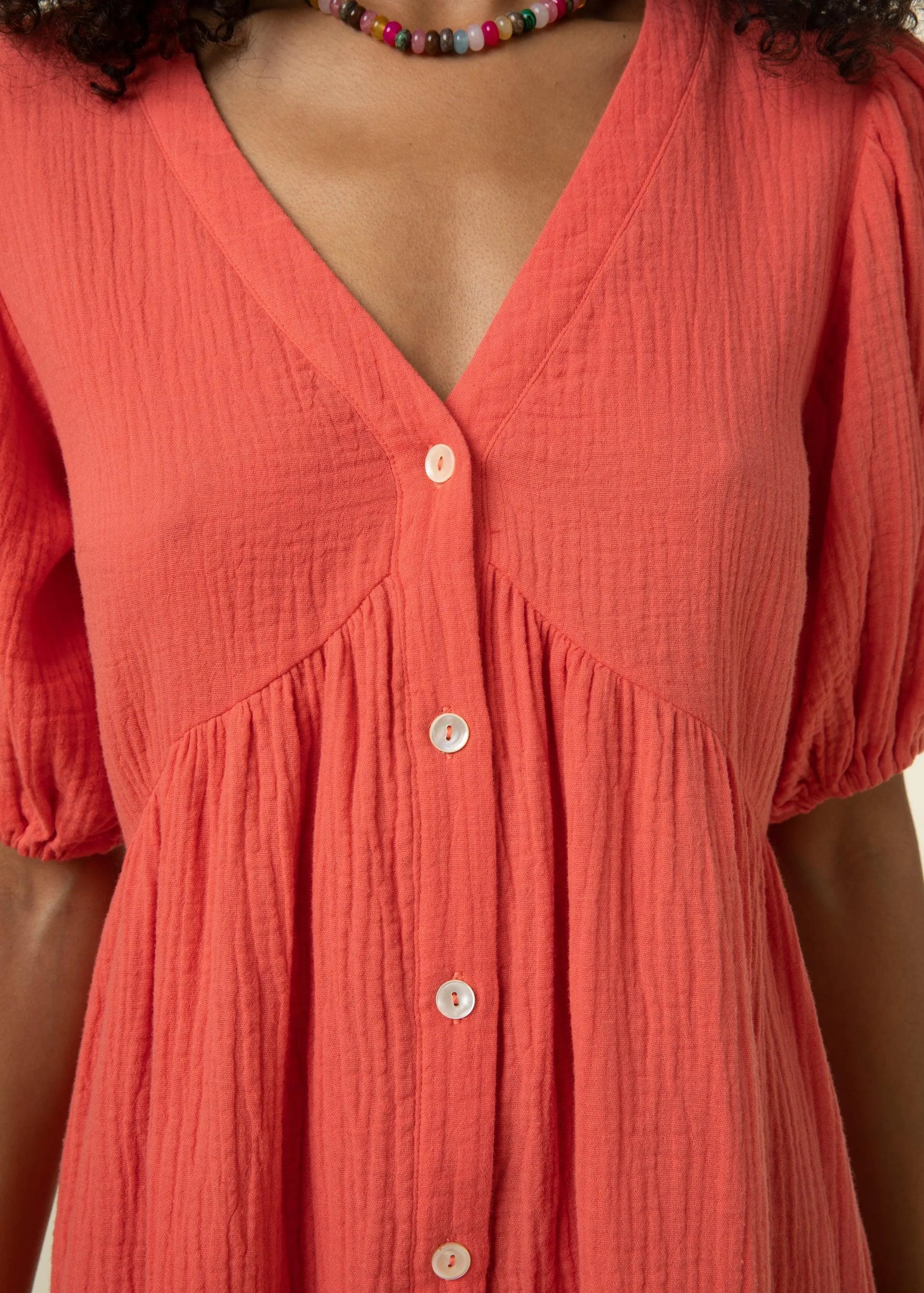 Vestido FRNCH Cindy - ECRU