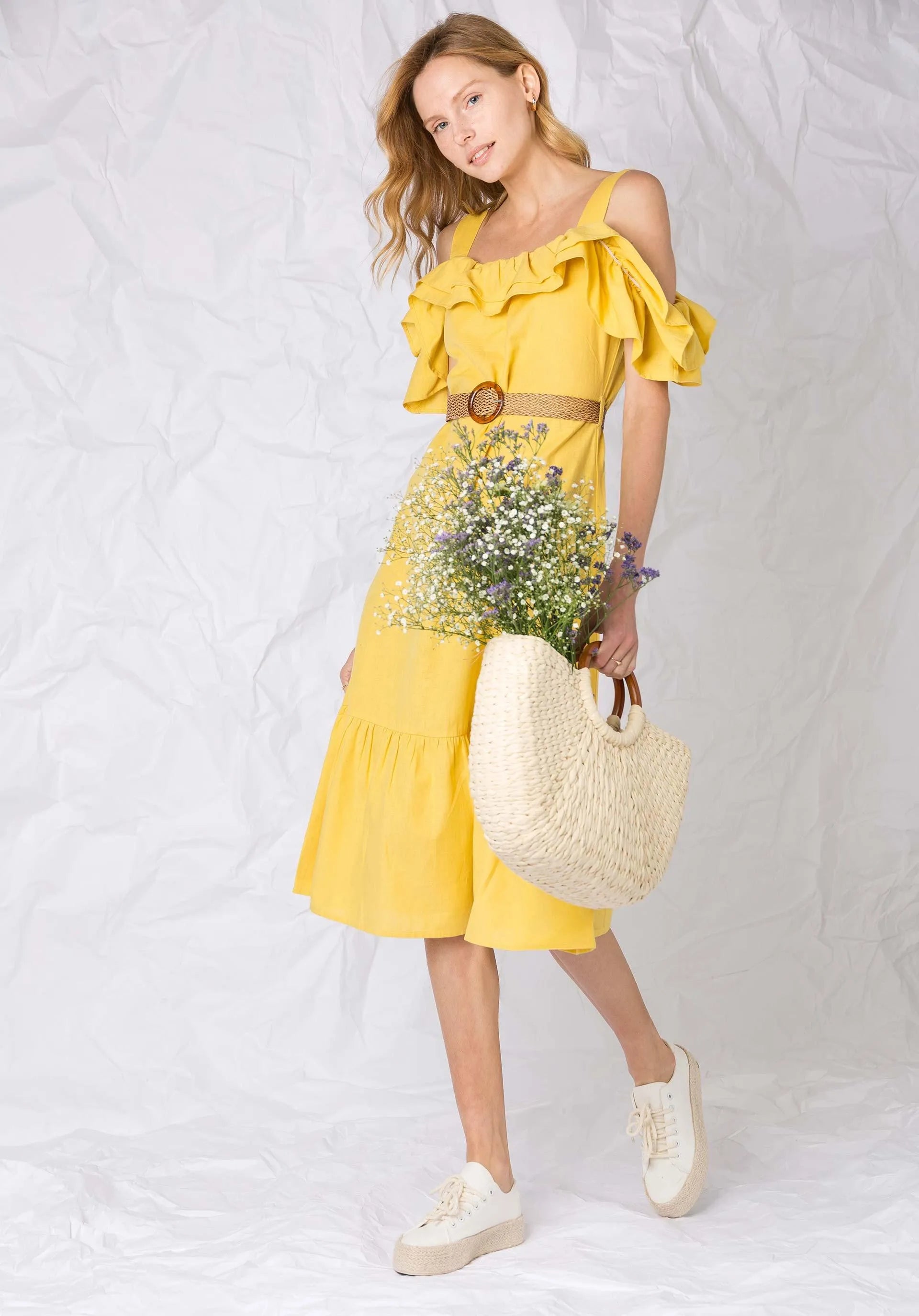 Vestido Gastão - ECRU