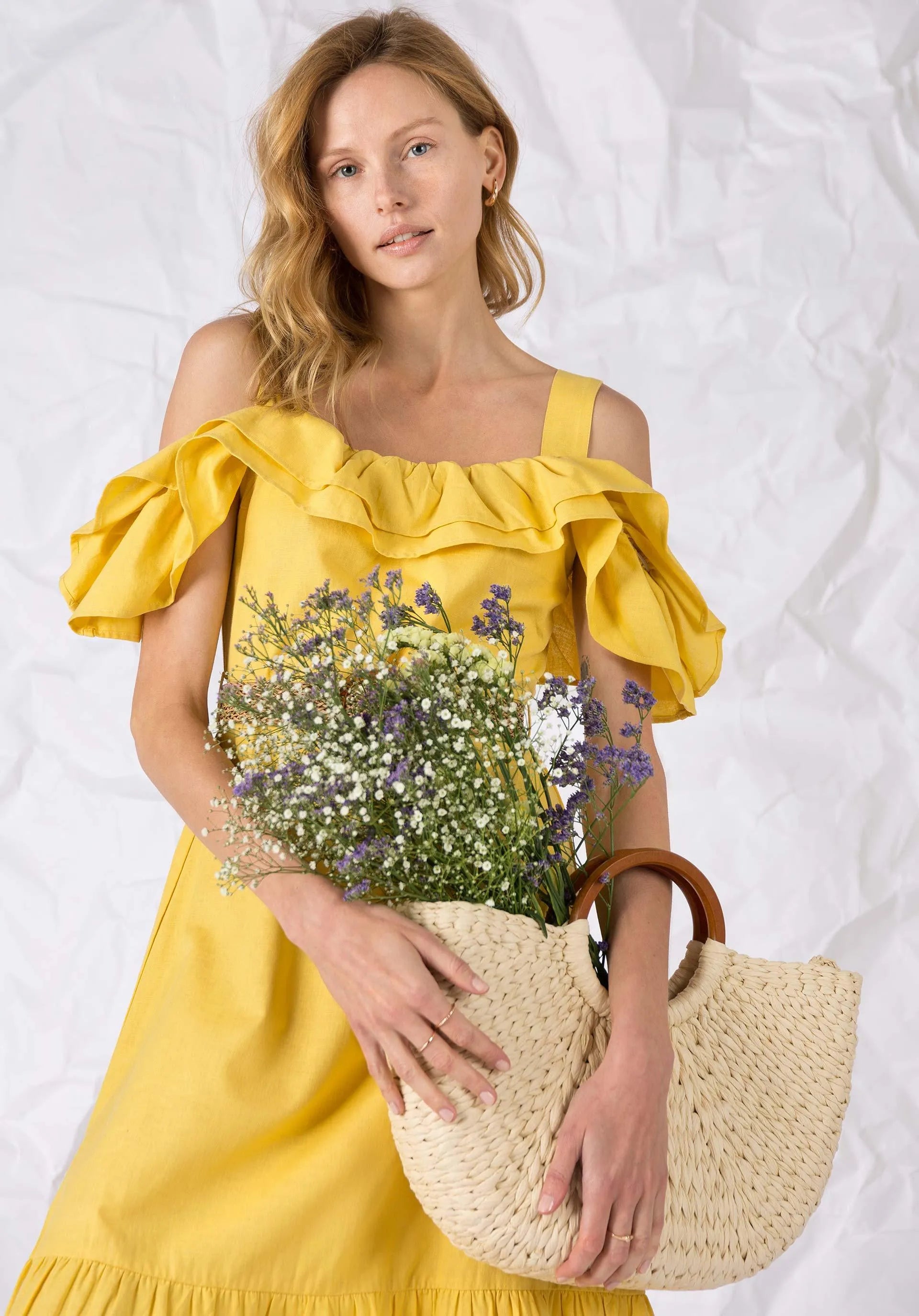 Vestido Gastão - ECRU