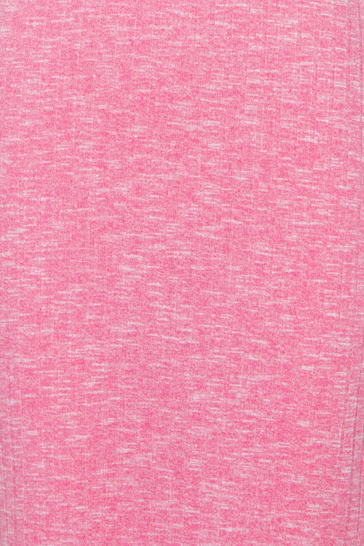 Vestido ICHI Peony Super Pink Melange - ECRU