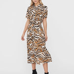 Vestido Kourtney - ECRU