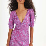 Vestido Largo Fucsia Psicodelic - ECRU