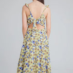 Vestido Largo Girasoles - ECRU