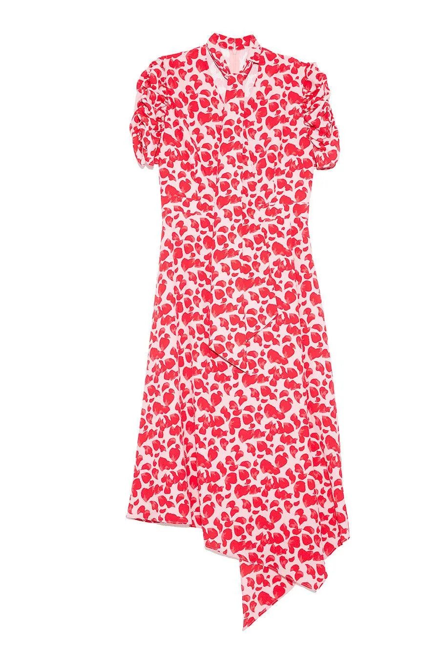 Vestido Largo Pétalos - ECRU