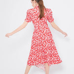 Vestido Largo Pétalos - ECRU