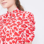 Vestido Largo Pétalos - ECRU