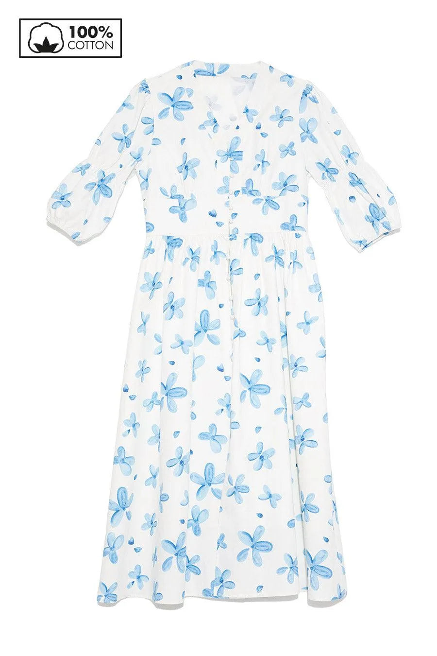 Vestido Largo - ECRU