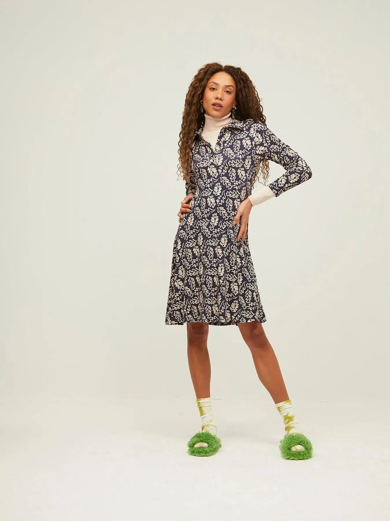 Vestido Lazo Cadera - ECRU