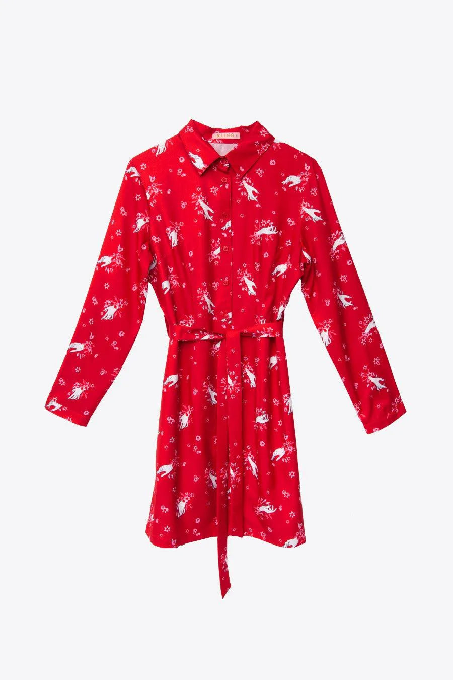 Vestido Manos - ECRU