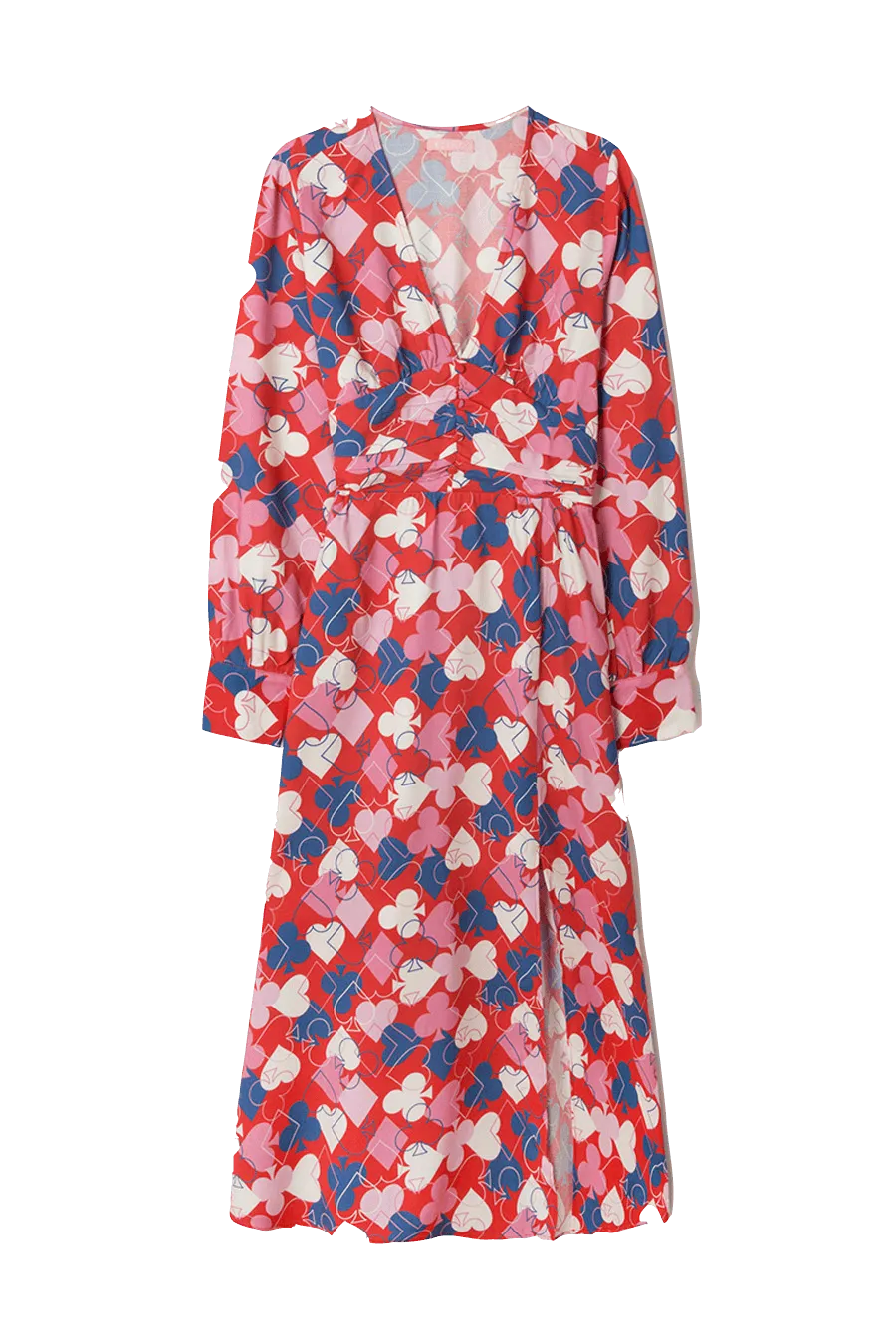 Vestido midi picas - ECRU