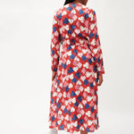 Vestido midi picas - ECRU