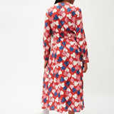 Vestido midi picas - ECRU