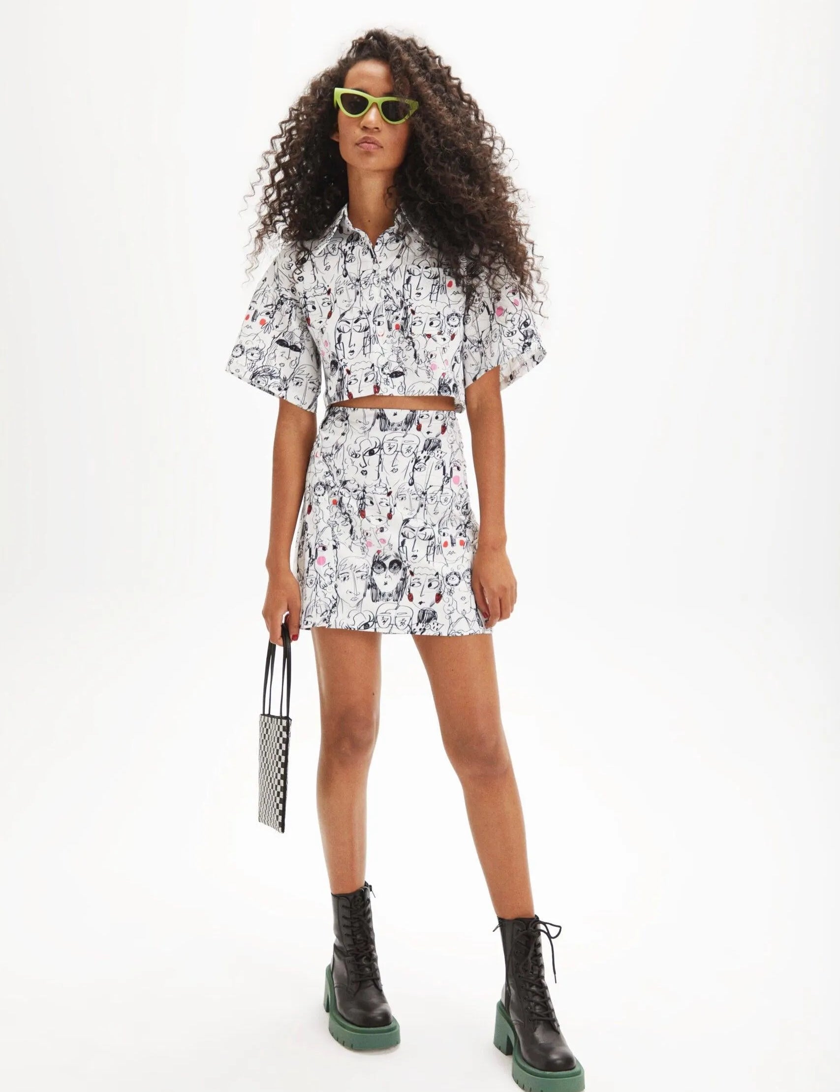 Vestido Mini Visage - ECRU