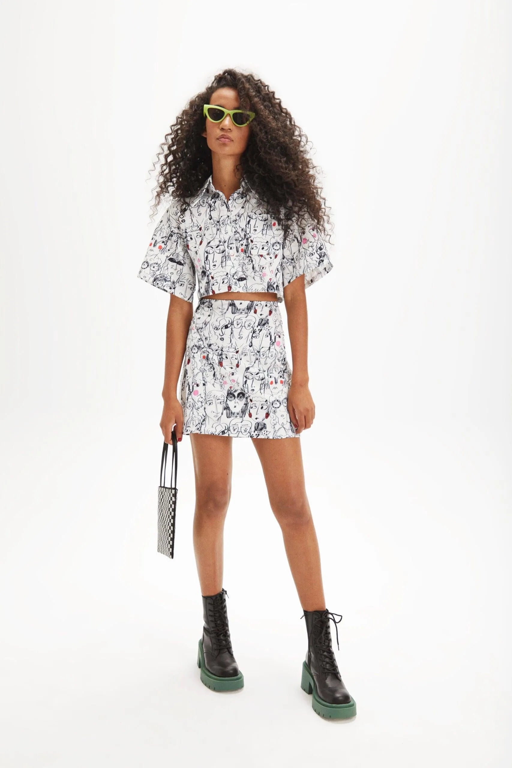 Vestido Mini Visage - ECRU