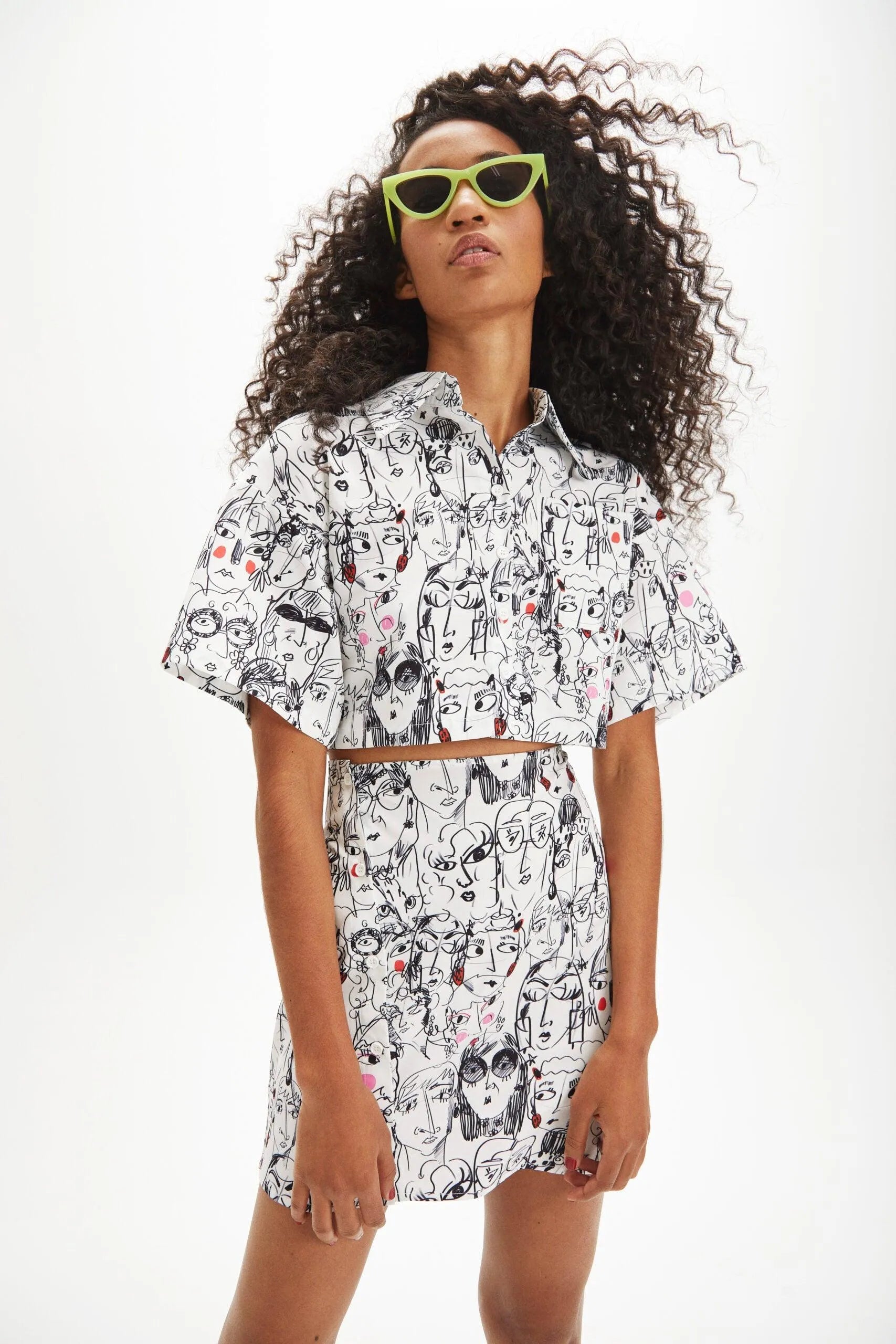 Vestido Mini Visage - ECRU