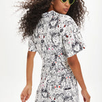 Vestido Mini Visage - ECRU