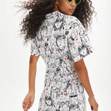 Vestido Mini Visage - ECRU