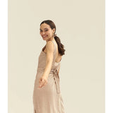 Vestido Mus&Bombon Jolo Midi en Vichy Rosa - ECRU