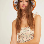 Vestido Nido de Abeja Bondi - ECRU