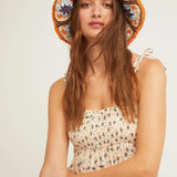 Vestido Nido de Abeja Bondi - ECRU