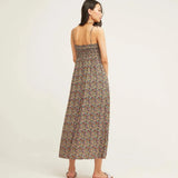 Vestido Nido de Abeja Ocean Multi - ECRU