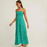 Vestido Nido de Abeja Ocean Vert - ECRU