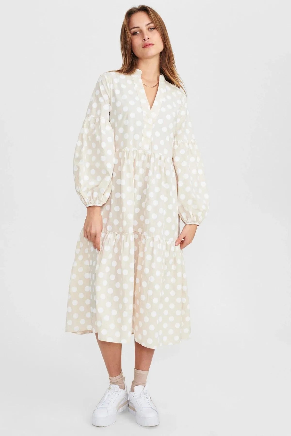 Vestido Nudana - ECRU