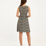 Vestido Nudo sin Mangas - ECRU