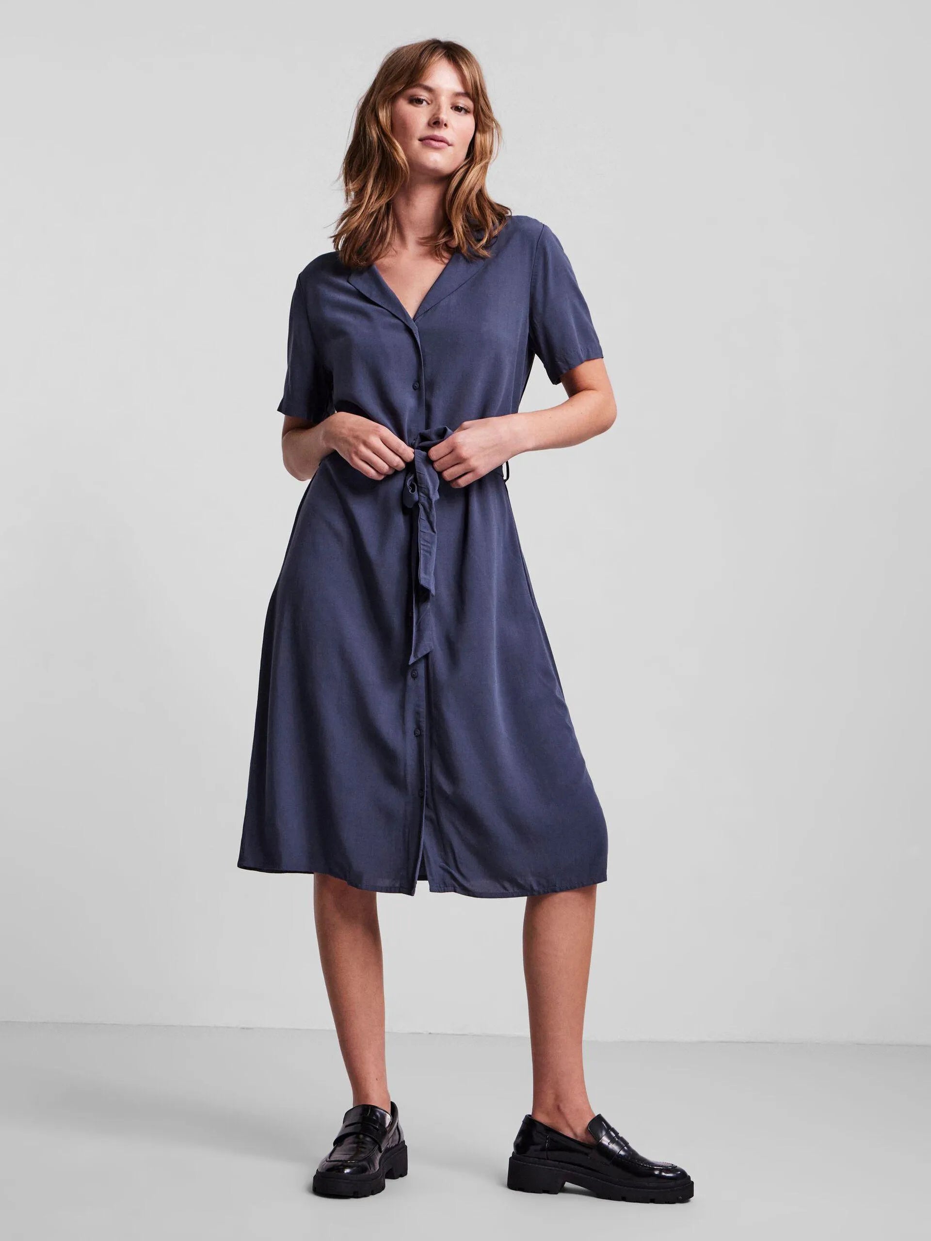 Vestido Olivia Ombre Blue - ECRU