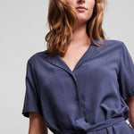 Vestido Olivia Ombre Blue - ECRU