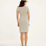 Vestido Pliegue - ECRU