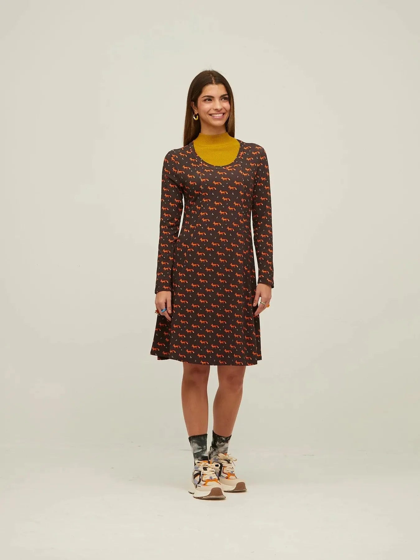 Vestido PQ Fox - ECRU