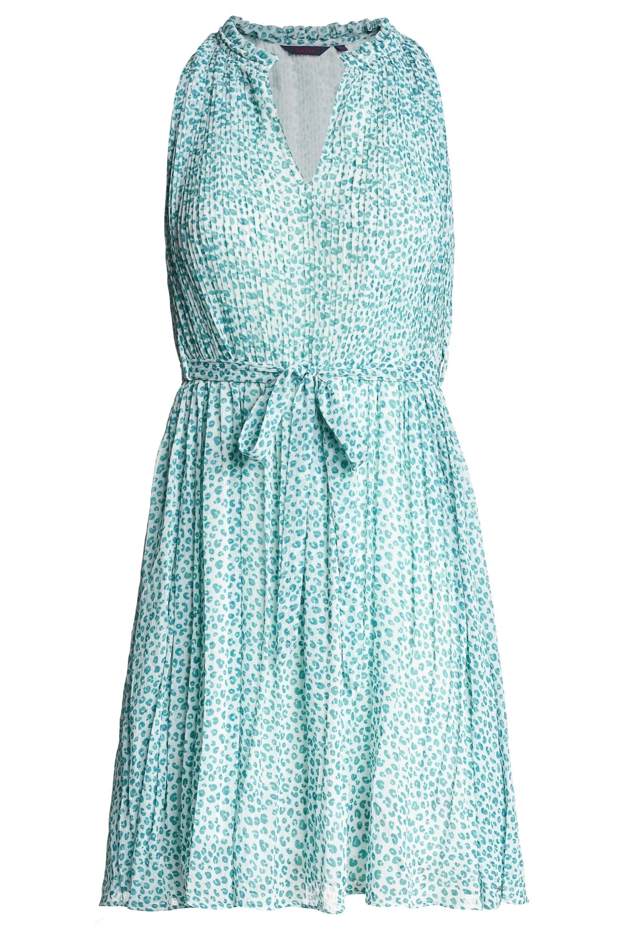 Vestido Print - ECRU