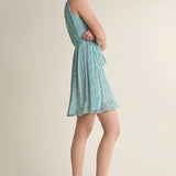 Vestido Print - ECRU