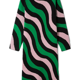 Vestido punto midi - ECRU