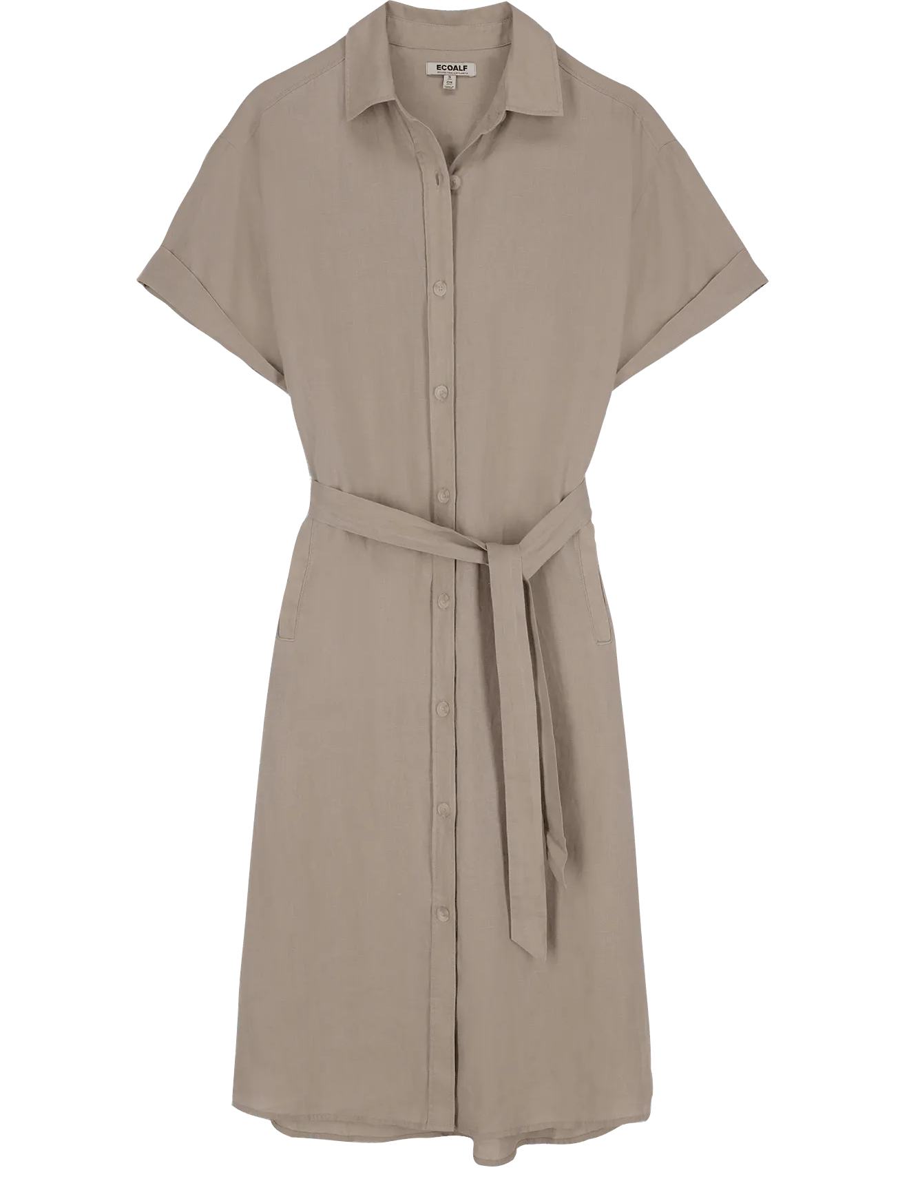 Vestido Sez Bleached Sand - ECRU