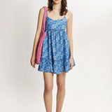 Vestido Tirantes Punto Cruz - ECRU