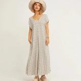 Vestido Ton Birdie - ECRU