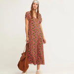 Vestido Ton Pomegranate - ECRU